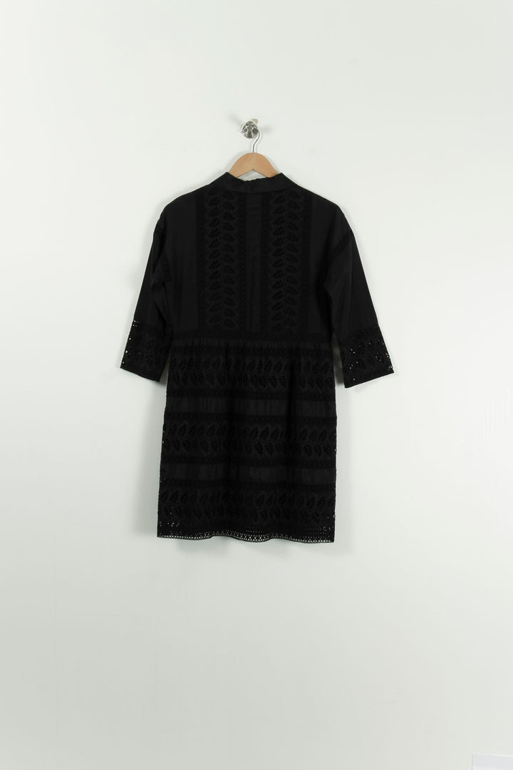 Robe Courte Noire - Taille S/36 de la marque Paul & Joe | PARAD93223 - Vendu par Paradigme - Image 4