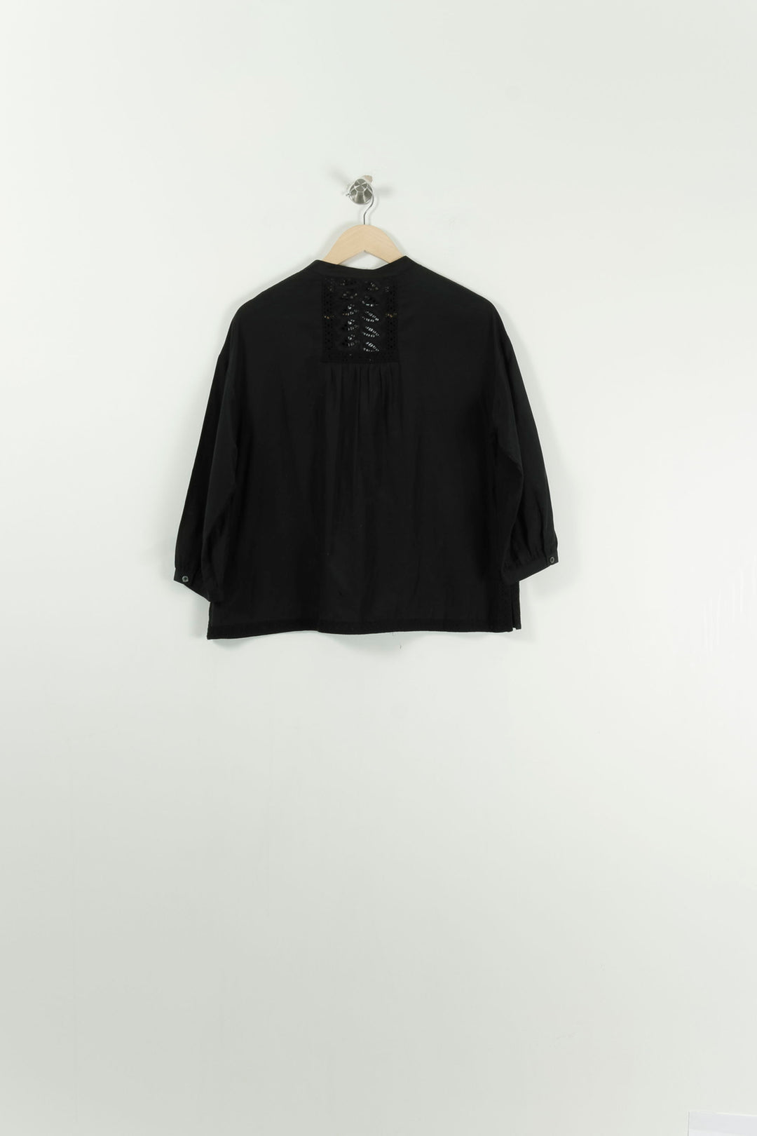 Blouse Noire - Taille S/36 de la marque Paul & Joe | PARAD93225 - Vendu par Paradigme - Image 4