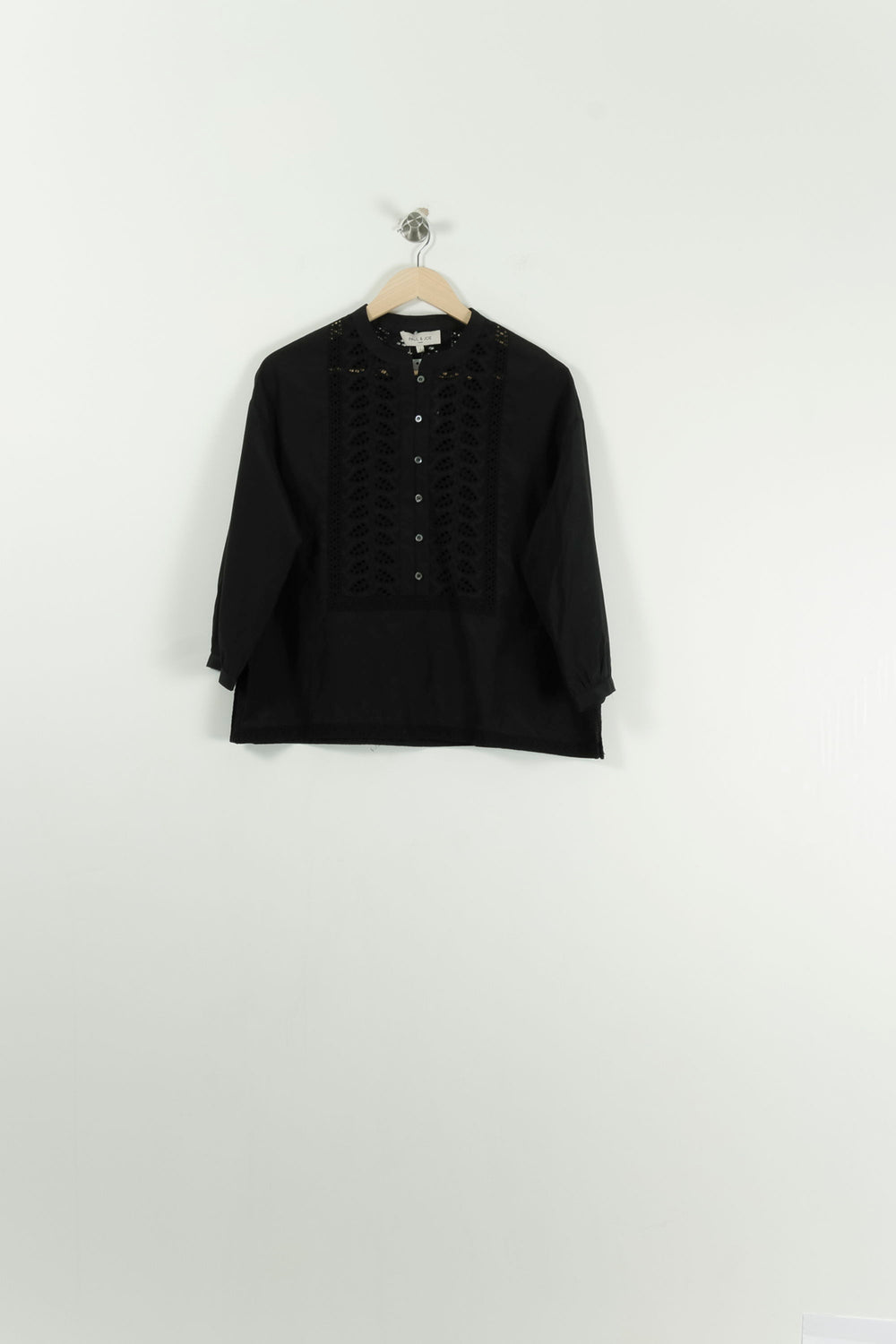Blouse Noire - Taille S/36 de la marque Paul & Joe | PARAD93225 - Vendu par Paradigme - Image 2