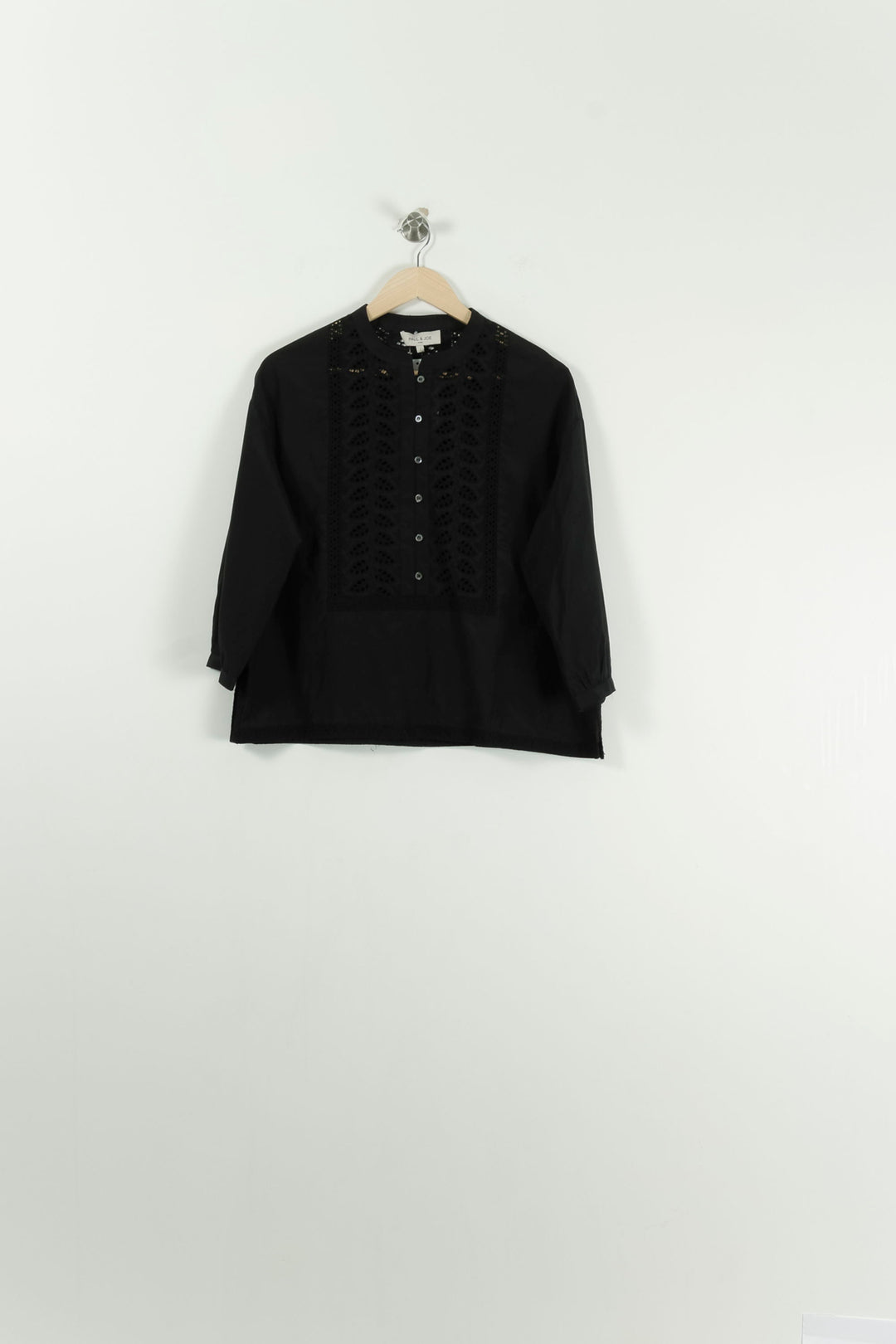 Blouse Noire - Taille S/36 de la marque Paul & Joe | PARAD93225 - Vendu par Paradigme - Image 2
