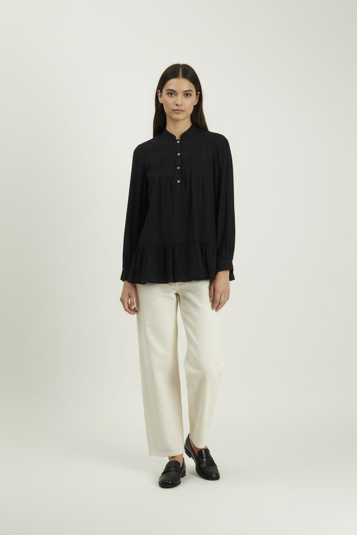 Blouse Noire - Taille S/36 de la marque Paul & Joe | PARAD93226 - Vendu par Paradigme - Image 1
