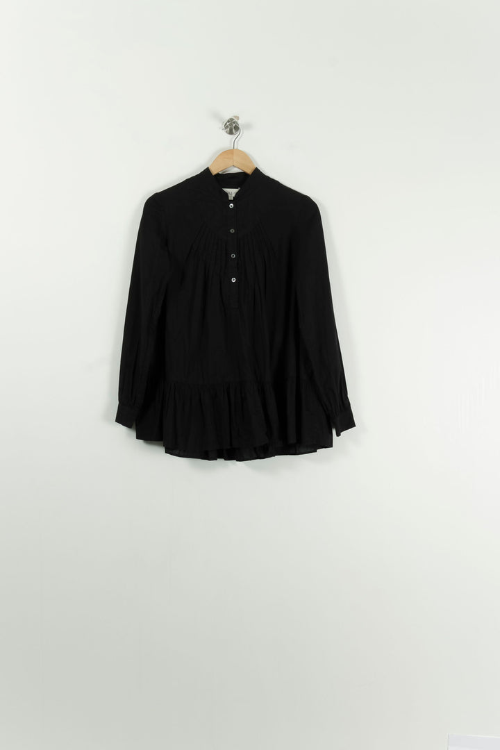 Blouse Noire - Taille S/36 de la marque Paul & Joe | PARAD93226 - Vendu par Paradigme - Image 2