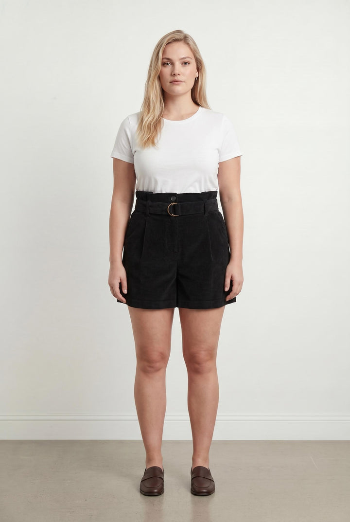 Short Noir - Taille XL/42 de la marque La Fée Maraboutée | PARAD93230 - Vendu par Paradigme - Image 1