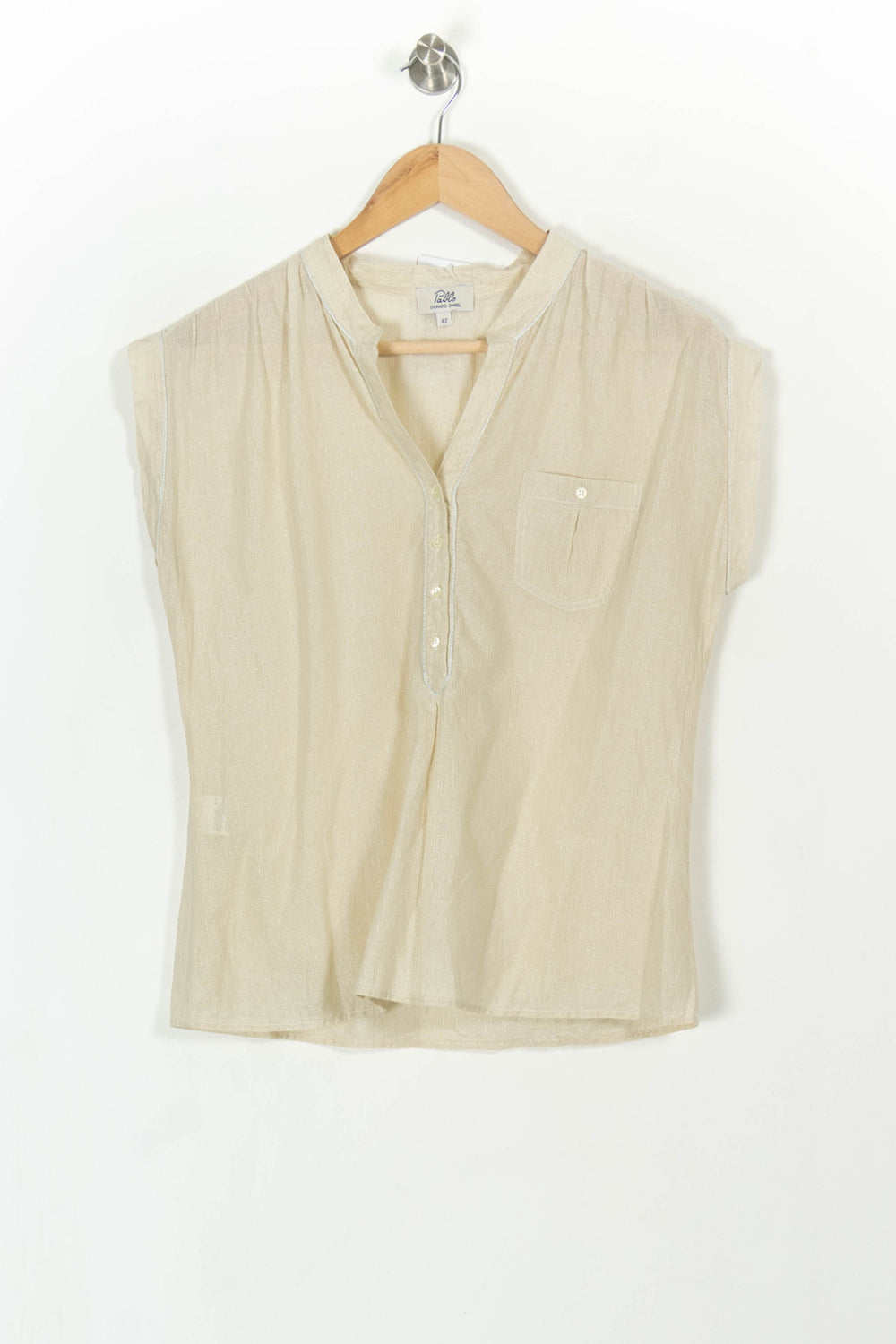 Blouse Beige - Taille XL/42 de la marque Pablo | PARAD93235 - Vendu par Paradigme - Image 2