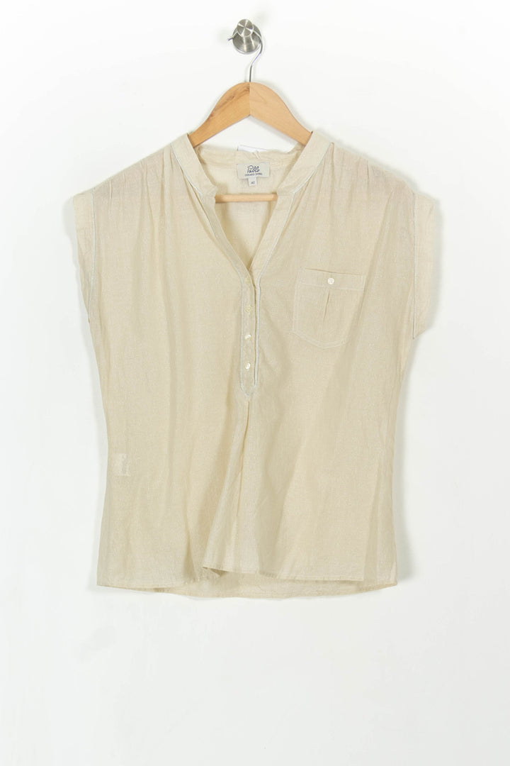 Blouse Beige - Taille XL/42 de la marque Pablo | PARAD93235 - Vendu par Paradigme - Image 2