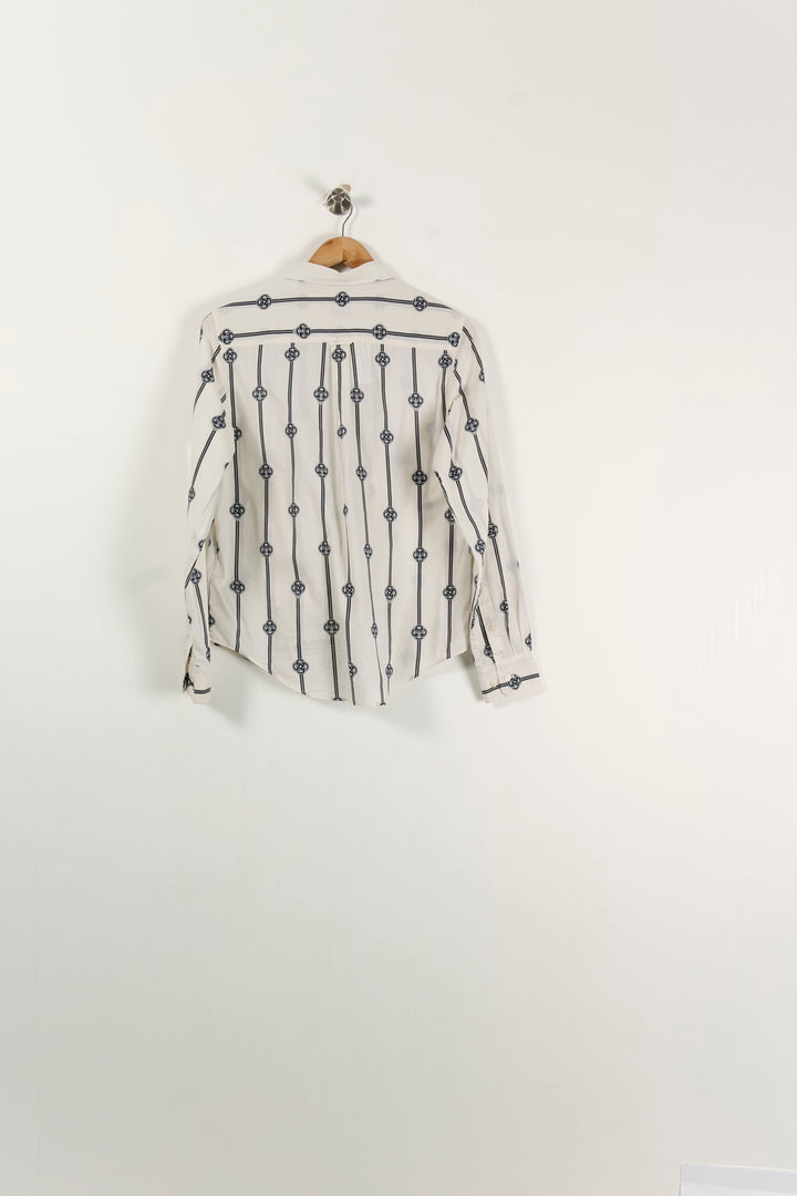 Chemise Blanche et Noire - Taille S/36 de la marque Sézane | PARAD93239 - Vendu par Paradigme - Image 4