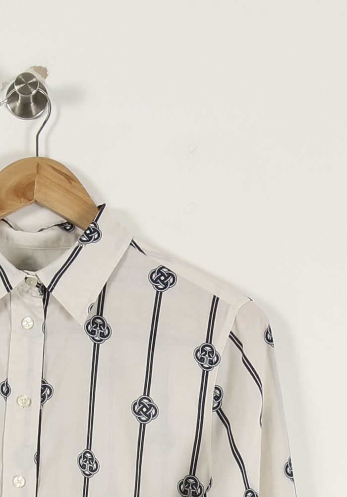 Chemise Blanche et Noire - Taille S/36 de la marque Sézane | PARAD93239 - Vendu par Paradigme - Image 3