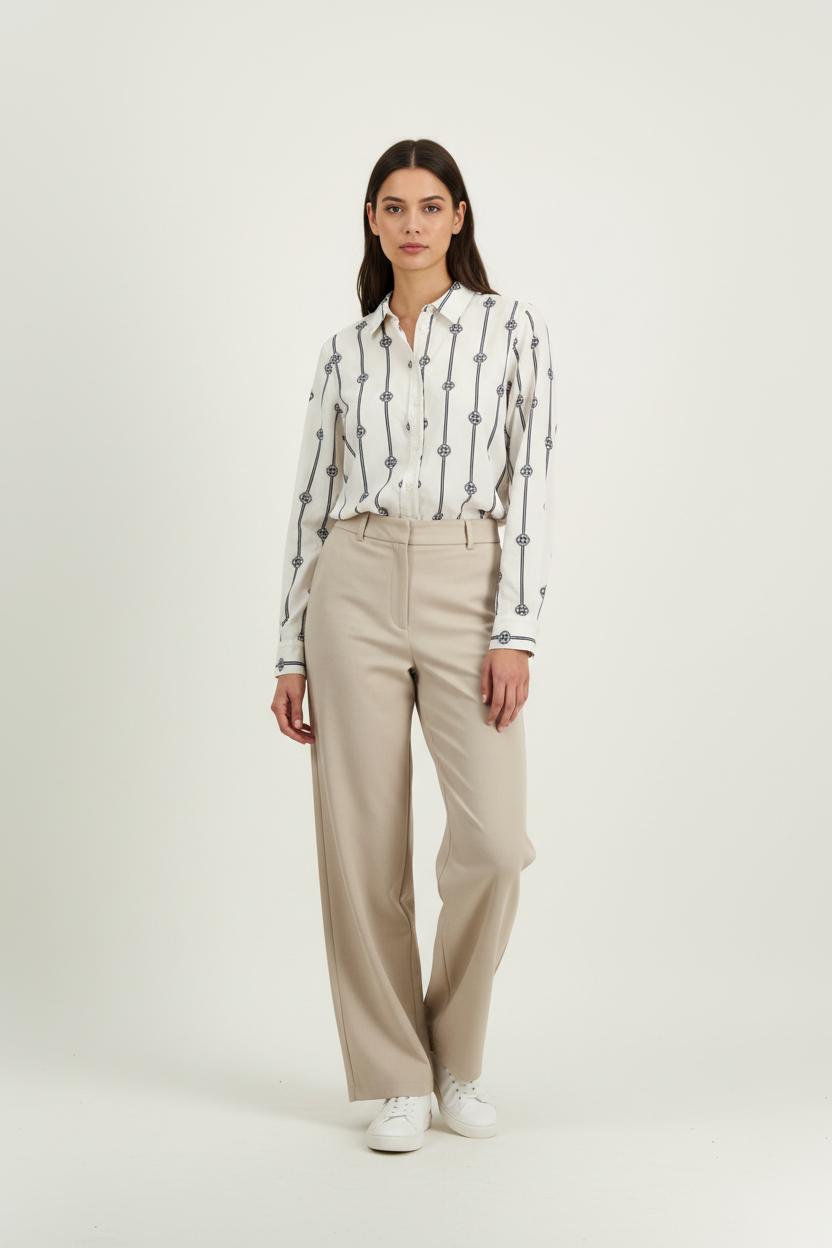 Chemise Blanche et Noire - Taille S/36 de la marque Sézane | PARAD93239 - Vendu par Paradigme - Image 1