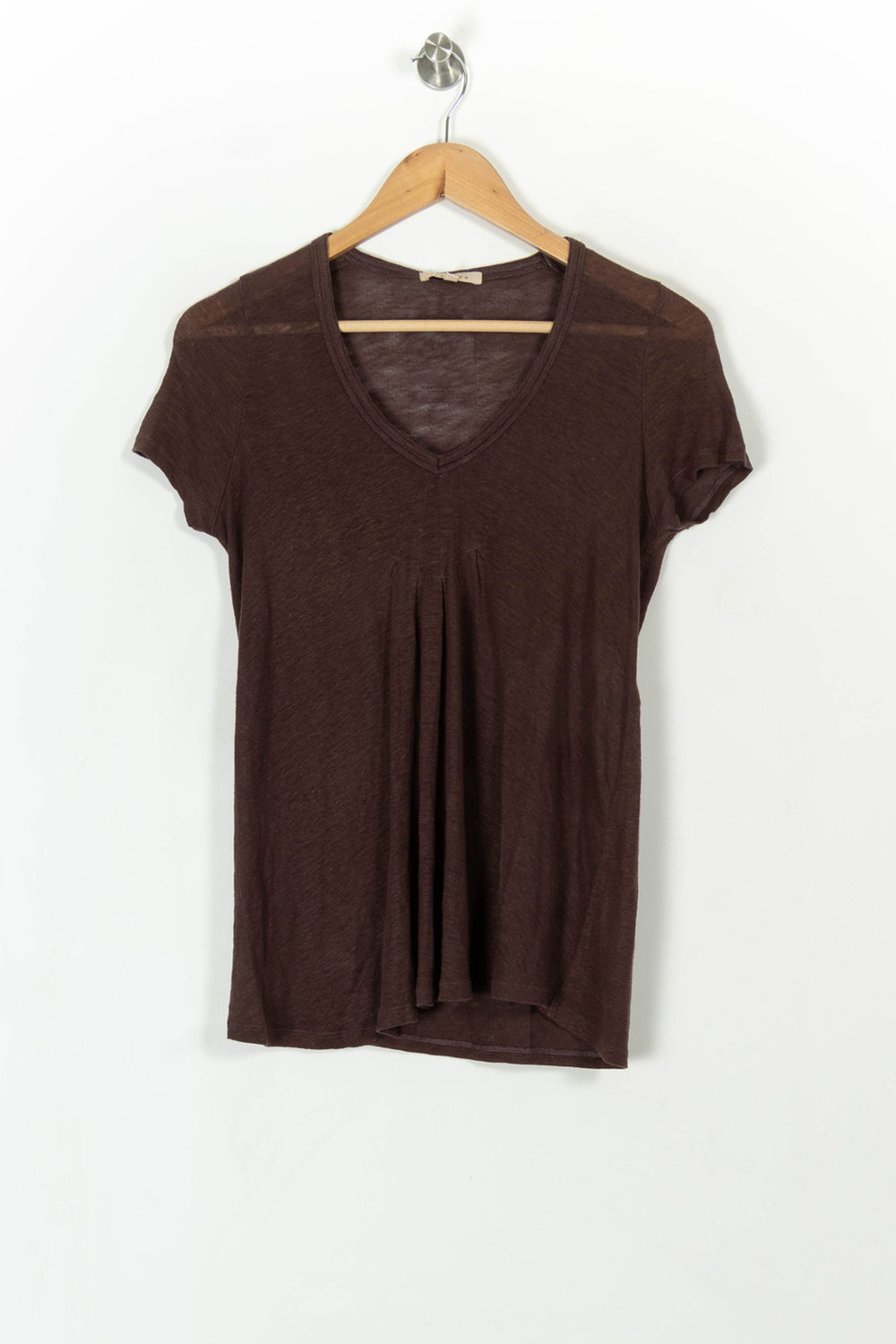 Tee-shirt Marron - Taille M/38 de la marque Sandro | PARAD93259 - Vendu par Paradigme - Image 2