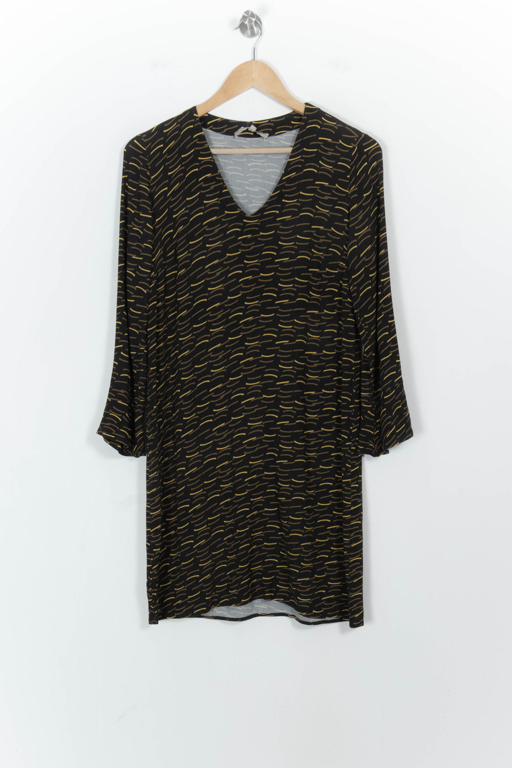 Robe Noire et Jaune - Taille S/36 de la marque La Fée Maraboutée | PARAD93273 - Vendu par Paradigme - Image 2
