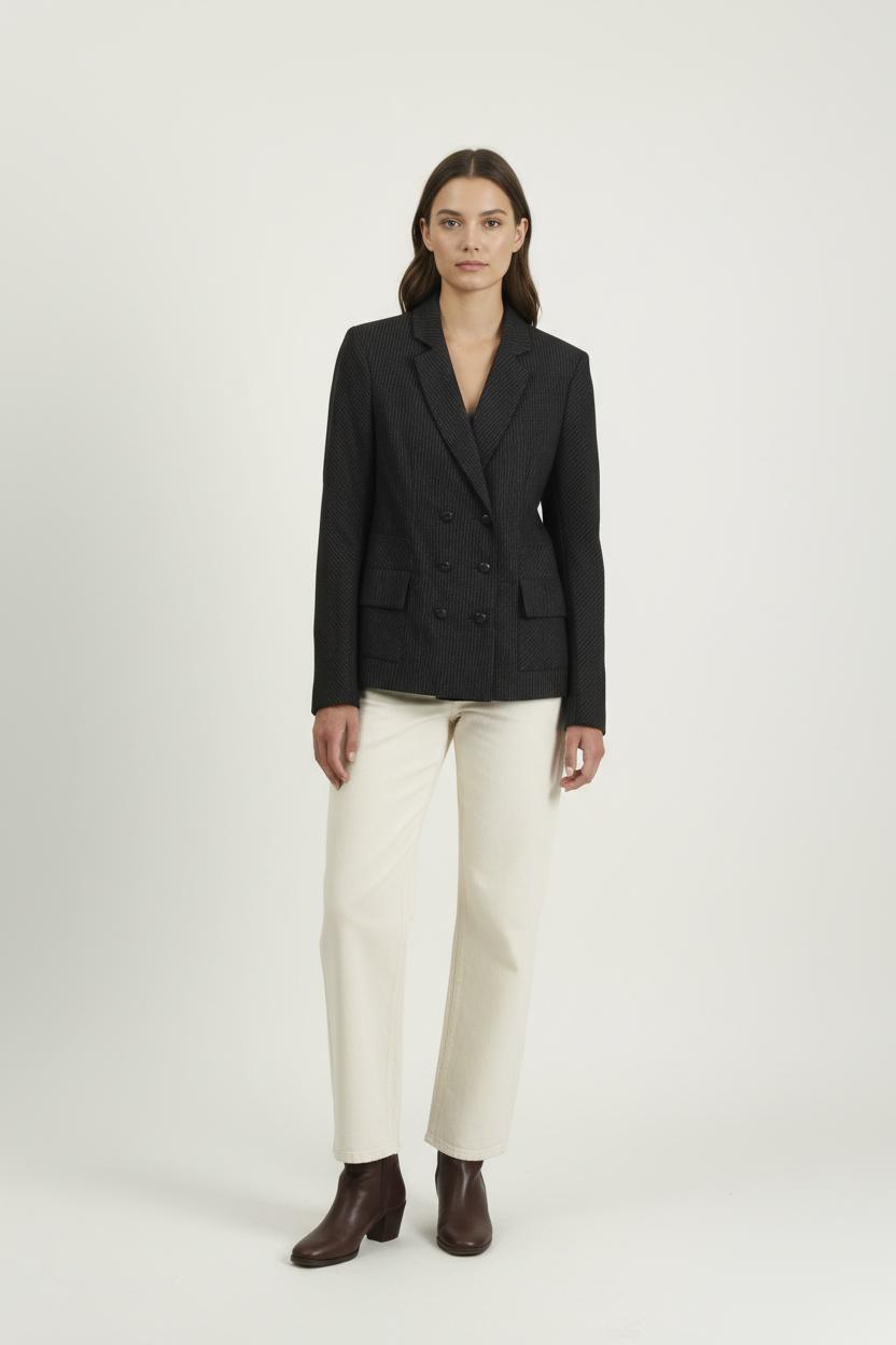 Blazer Gris - Taille XL/42 de la marque IKKS | PARAD93274 - Vendu par Paradigme - Image 1