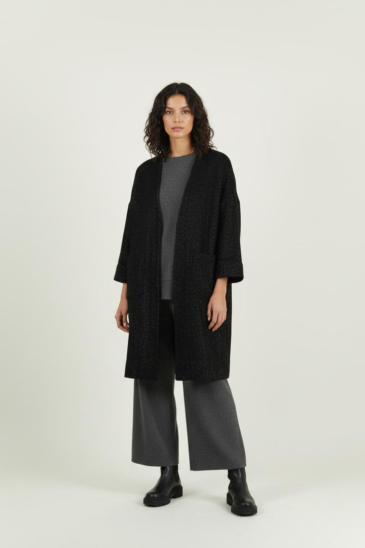 Manteau Noir - Taille S/36 de la marque La Fée Maraboutée | PARAD93275 - Vendu par Paradigme - Image 1