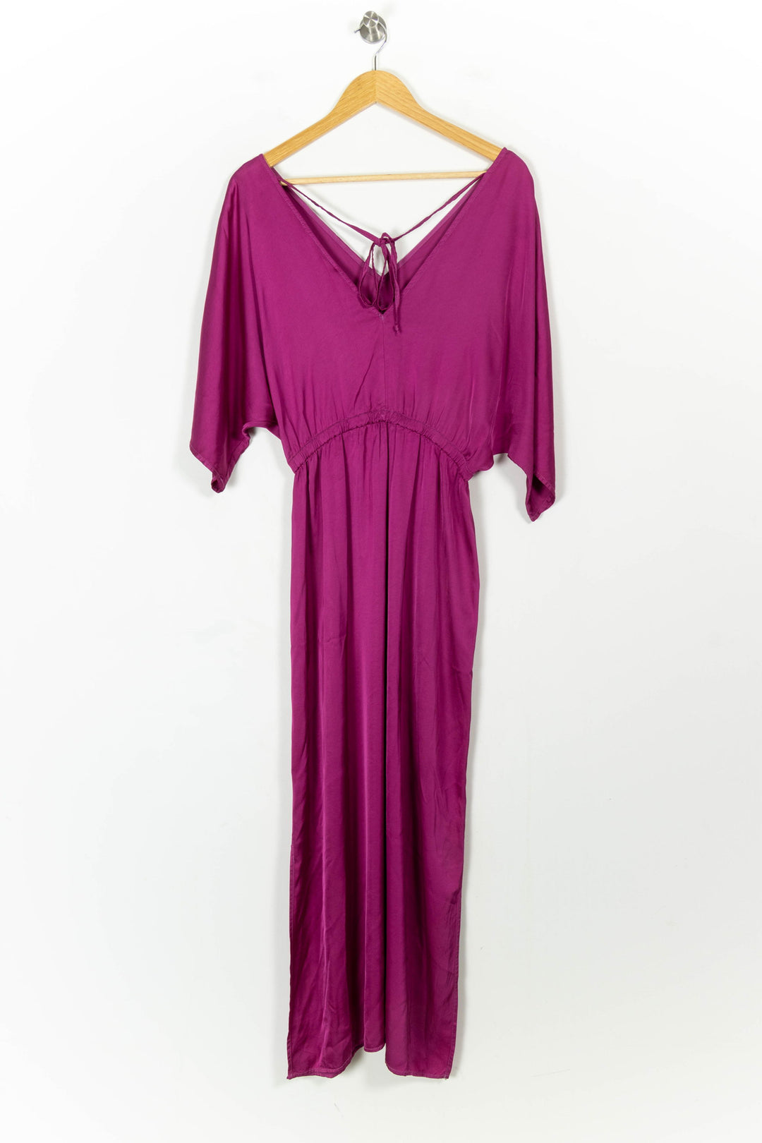 Robe Longue Violette - Taille M/38 de la marque La Fée Maraboutée | PARAD93284 - Vendu par Paradigme - Image 4