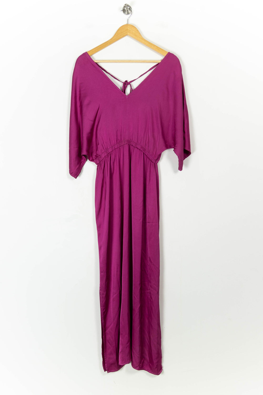 Robe Longue Violette - Taille M/38 de la marque La Fée Maraboutée | PARAD93284 - Vendu par Paradigme - Image 2