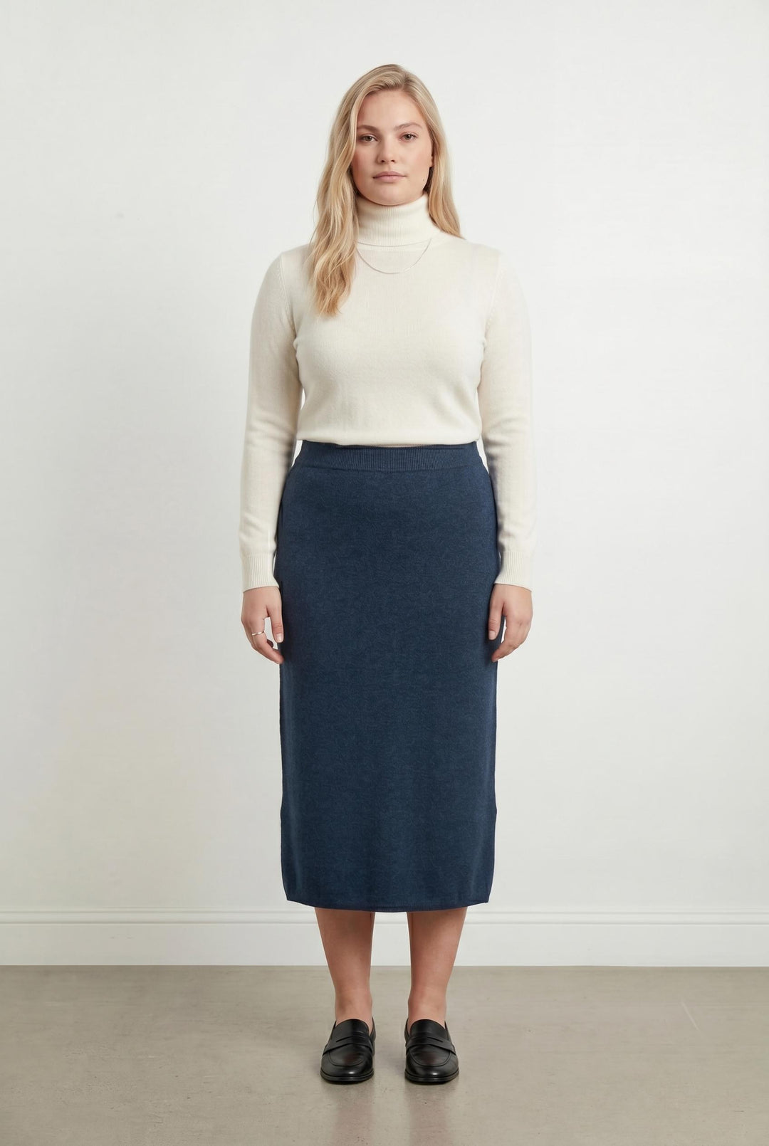 Jupe Crayon Bleue - Taille XL/42 de la marque Rodier | PARAD93288 - Vendu par Paradigme - Image 1