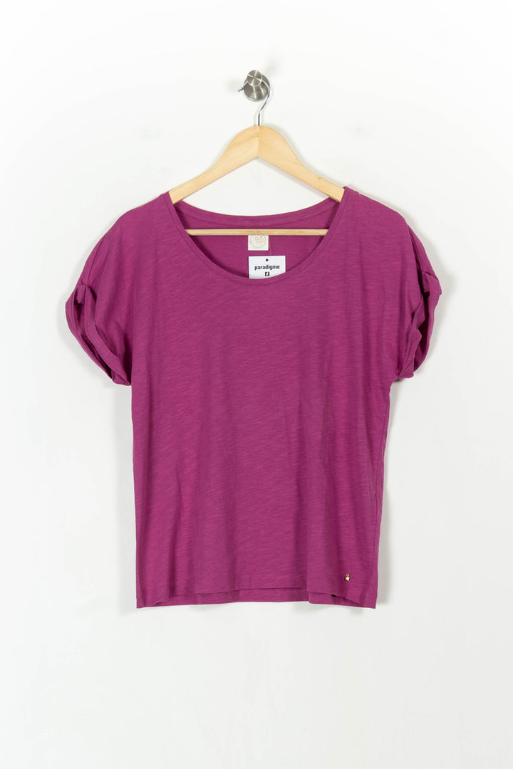 Tee-shirt Violet - Taille M/38 de la marque Des petits hauts | PARAD93290 - Vendu par Paradigme - Image 2