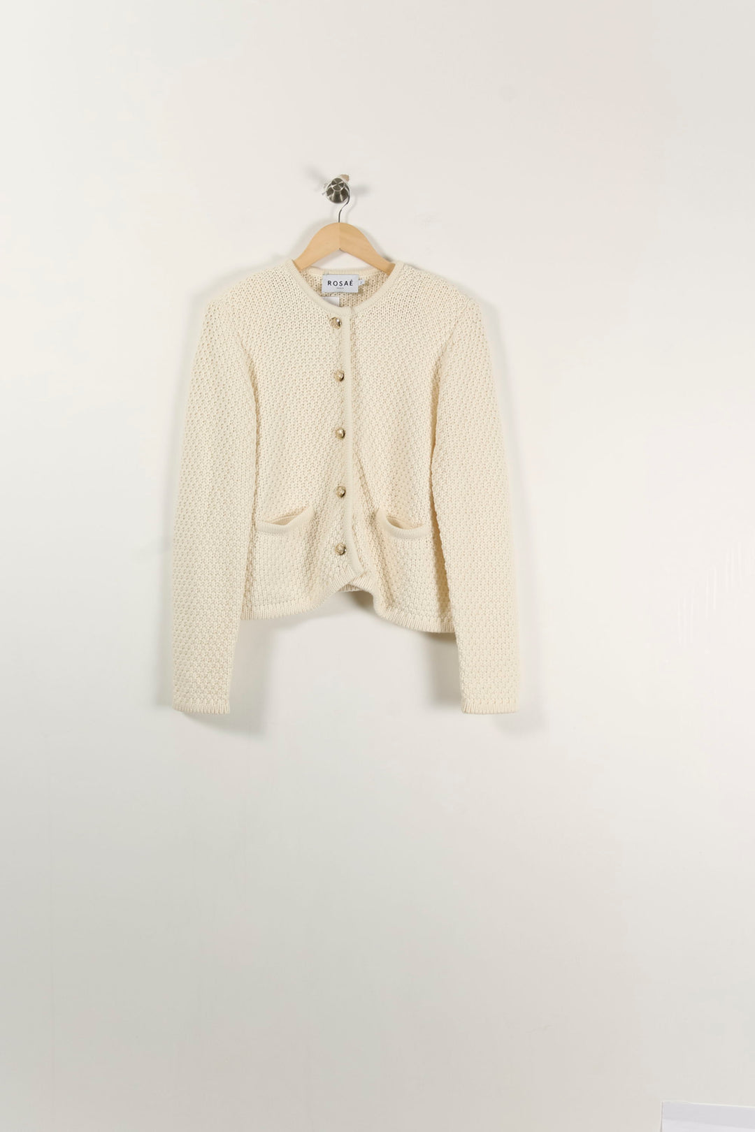 Veste Blanche - Taille L/40 de la marque Rosaé Paris | PARAD93292 - Vendu par Paradigme - Image 2