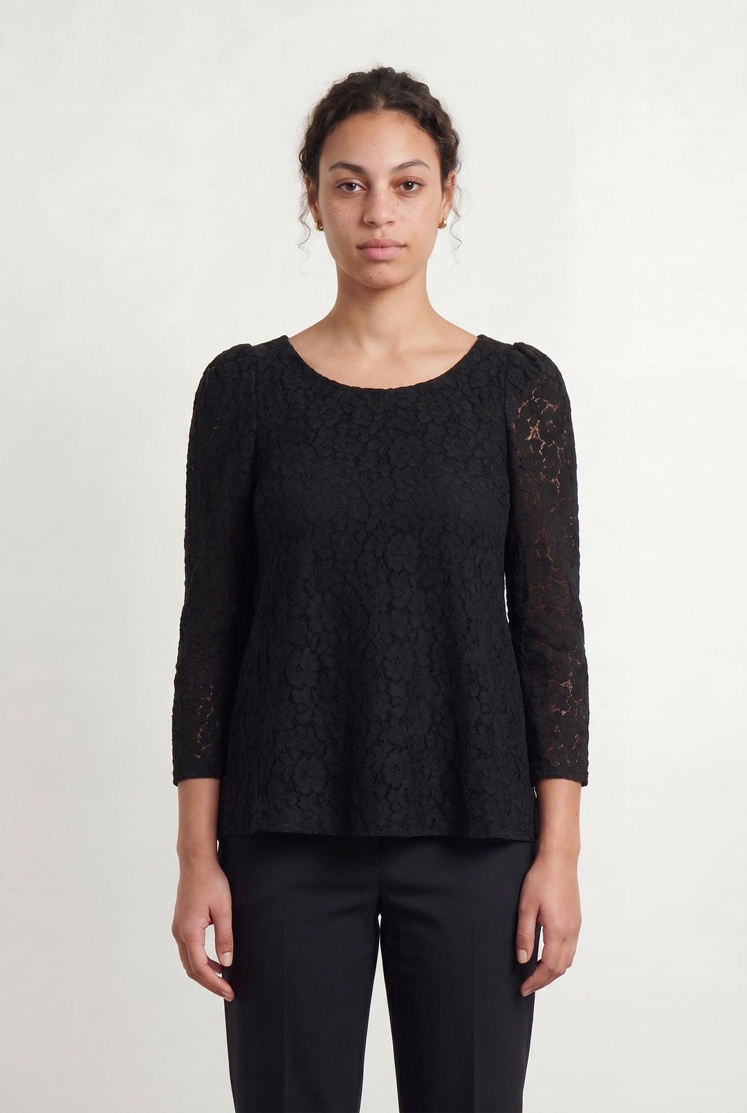 Blouse Noire - Taille L/40 de la marque Claudie Pierlot | PARAD93293 - Vendu par Paradigme - Image 1