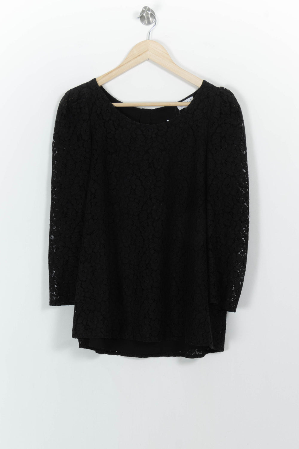 Blouse Noire - Taille L/40 de la marque Claudie Pierlot | PARAD93293 - Vendu par Paradigme - Image 2