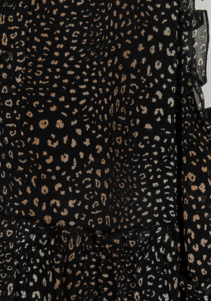 Blouse Noire et Marron - Taille L/40 de la marque Heimstone | PARAD93295 - Vendu par Paradigme - Image 3