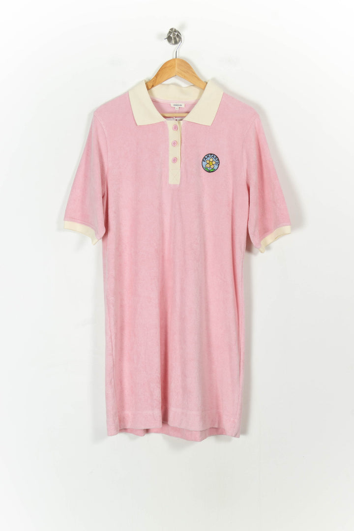 Robe Polo Rose et Écru - Taille L/40 de la marque Manoush | PARAD93297 - Vendu par Paradigme - Image 2