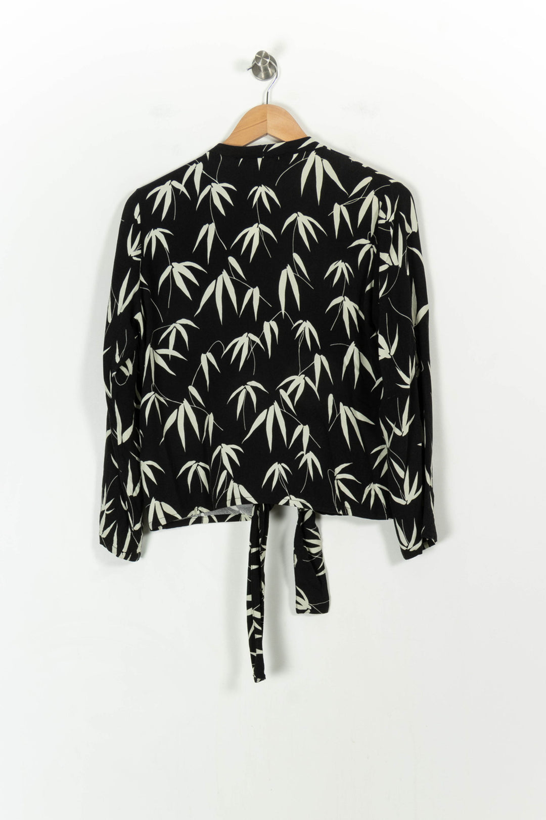 Blouse Noire et Blanche - Taille S/36 de la marque La Fée Maraboutée | PARAD93310 - Vendu par Paradigme - Image 4