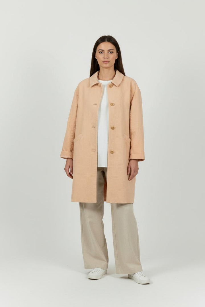 Manteau Rose - Taille S/36 de la marque Des petits hauts | PARAD93317 - Vendu par Paradigme - Image 1