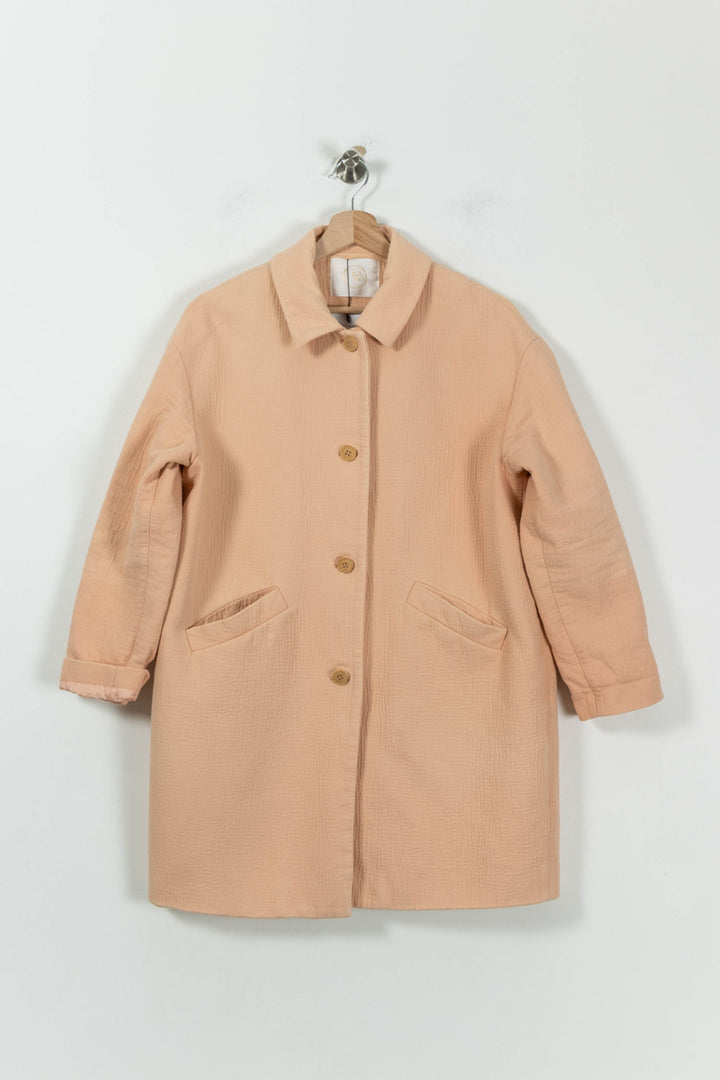 Manteau Rose - Taille S/36 de la marque Des petits hauts | PARAD93317 - Vendu par Paradigme - Image 2
