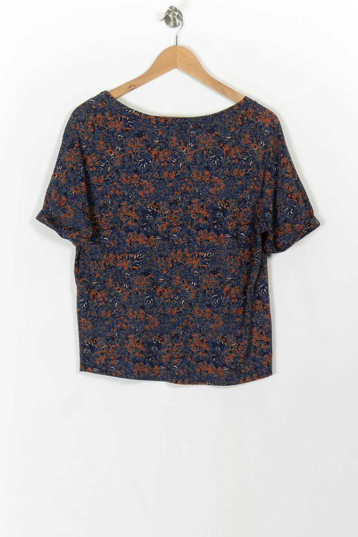 Tee-shirt Bleu et Orange - Taille S/36 de la marque Sessùn | PARAD93320 - Vendu par Paradigme - Image 4