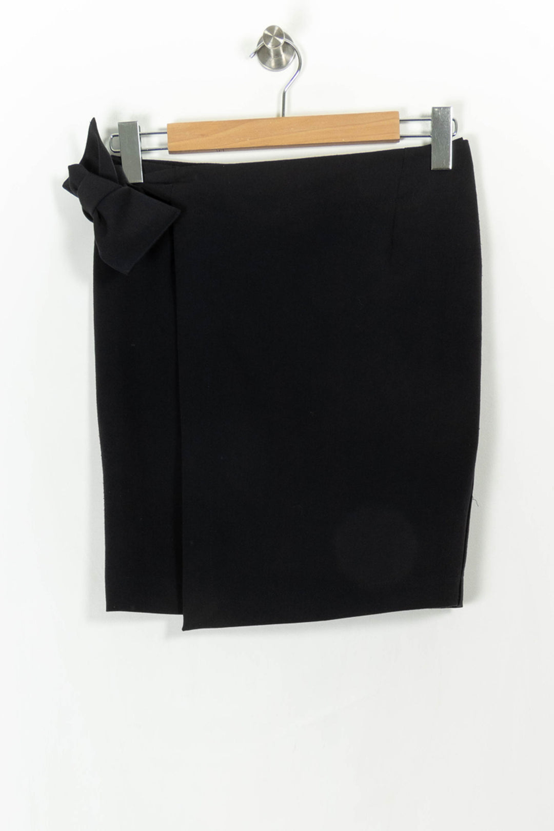 Jupe Droite Noire - Taille S/36 de la marque La Fée Maraboutée | PARAD93323 - Vendu par Paradigme - Image 2