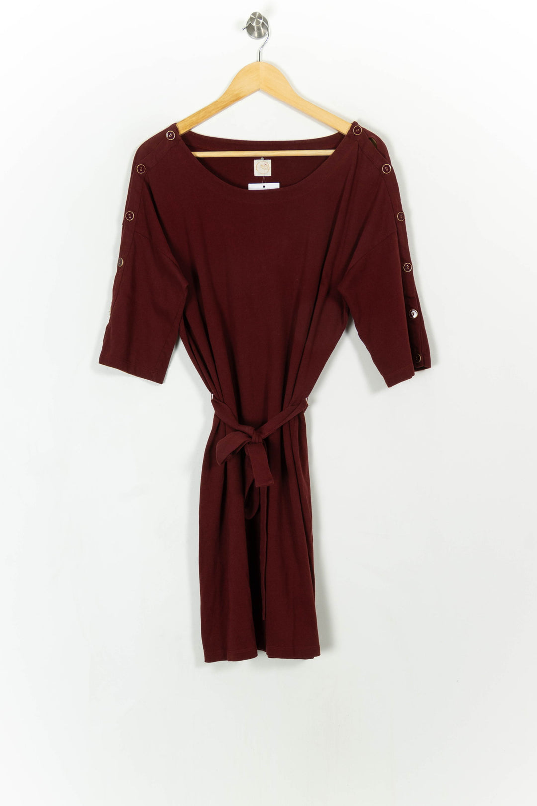 Robe Midi Bordeaux - Taille S/36 de la marque Des petits hauts | PARAD93328 - Vendu par Paradigme - Image 2