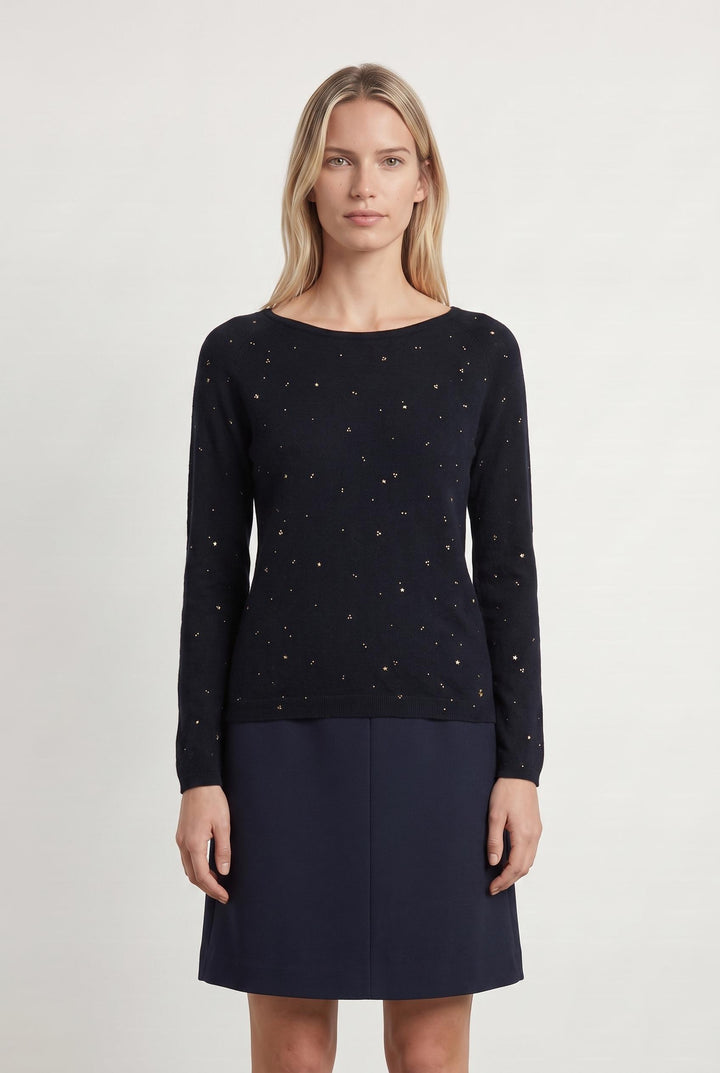 Pull Bleu - Taille S/36 de la marque Des petits hauts | PARAD93331 - Vendu par Paradigme - Image 1