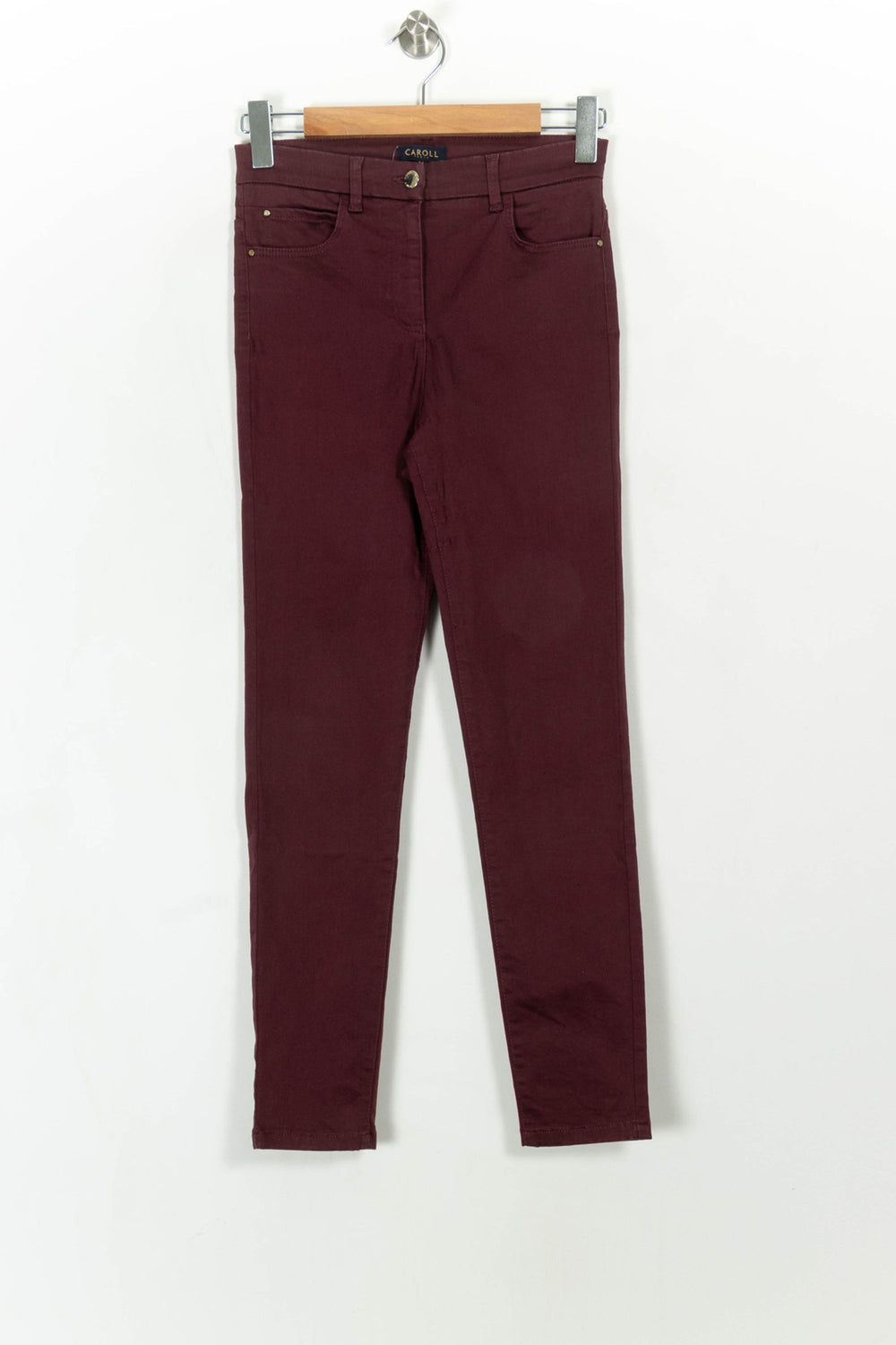 Jean Bordeaux - Taille S/36 de la marque Caroll | PARAD93332 - Vendu par Paradigme - Image 2