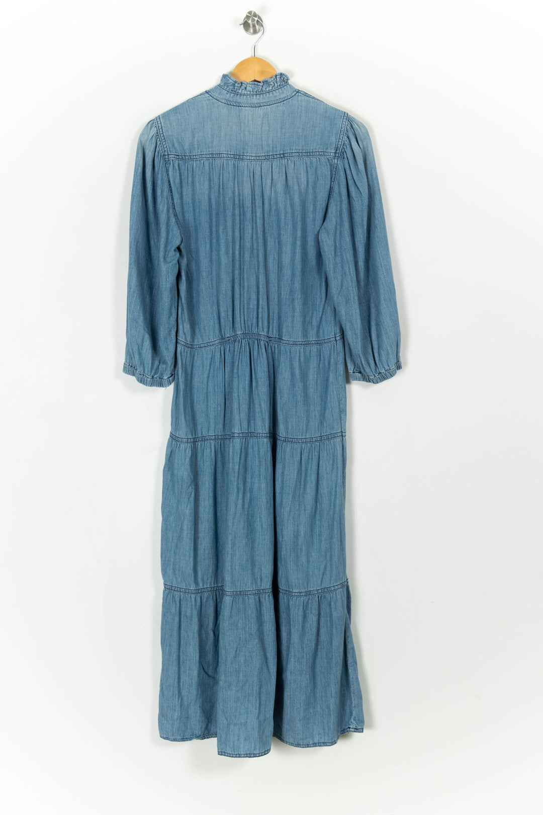 Robe Longue Bleue - Taille M/38 de la marque ba&sh | PARAD93341 - Vendu par Paradigme - Image 4