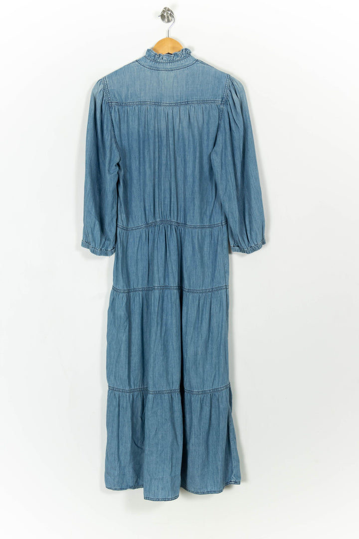 Robe Longue Bleue - Taille M/38 de la marque ba&sh | PARAD93341 - Vendu par Paradigme - Image 4