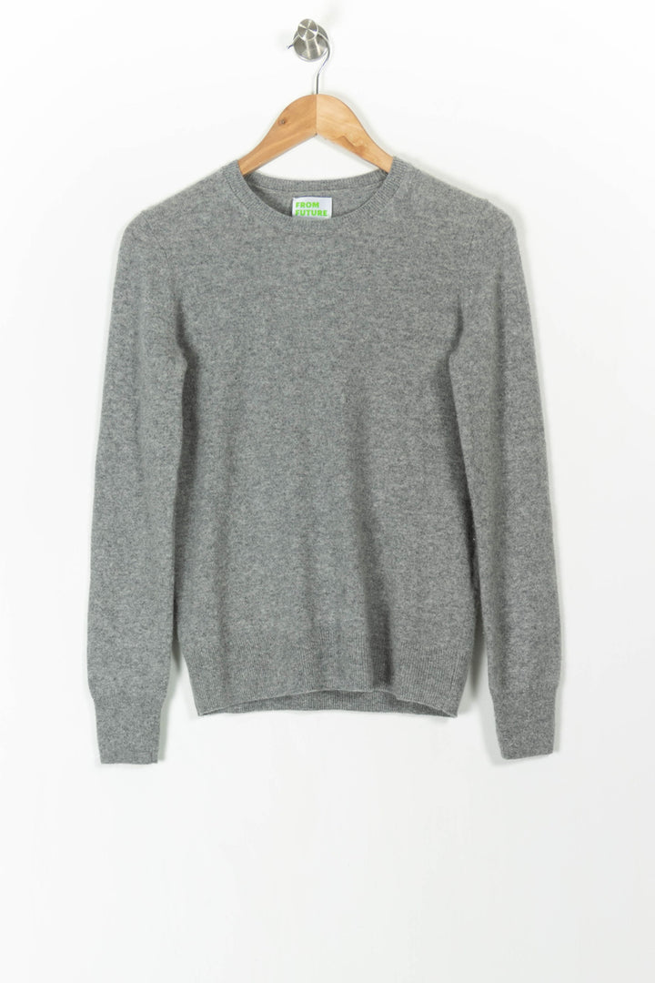 Pull Col Rond Gris - Taille S/36 de la marque From Future | PARAD93342 - Vendu par Paradigme - Image 2