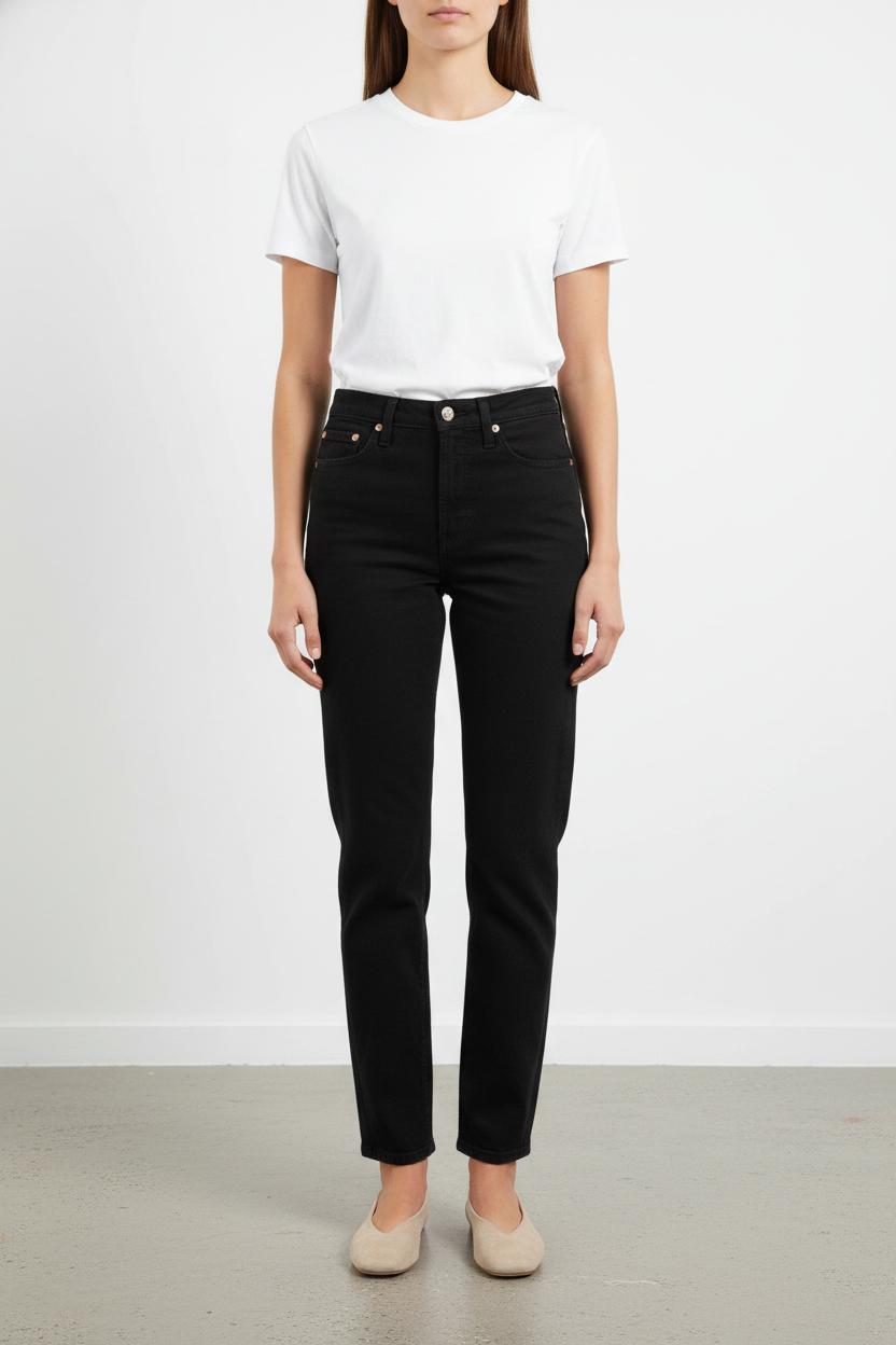 Jean Droit Noir - Taille S/36 de la marque Levi's | PARAD93346 - Vendu par Paradigme - Image 1