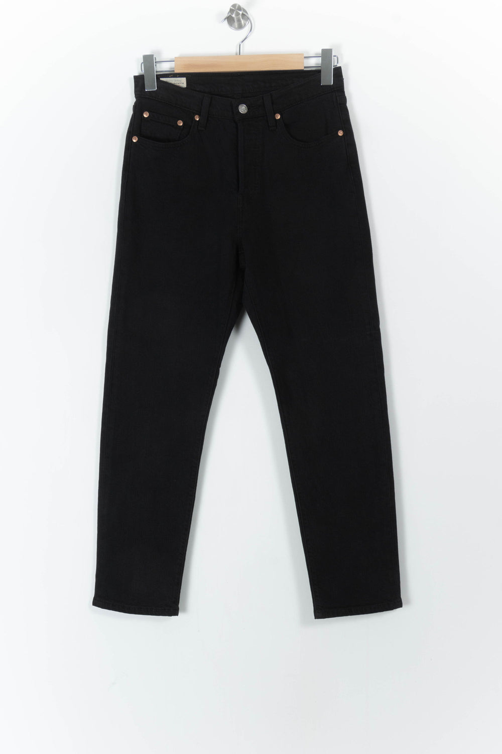 Jean Droit Noir - Taille S/36 de la marque Levi's | PARAD93346 - Vendu par Paradigme - Image 2