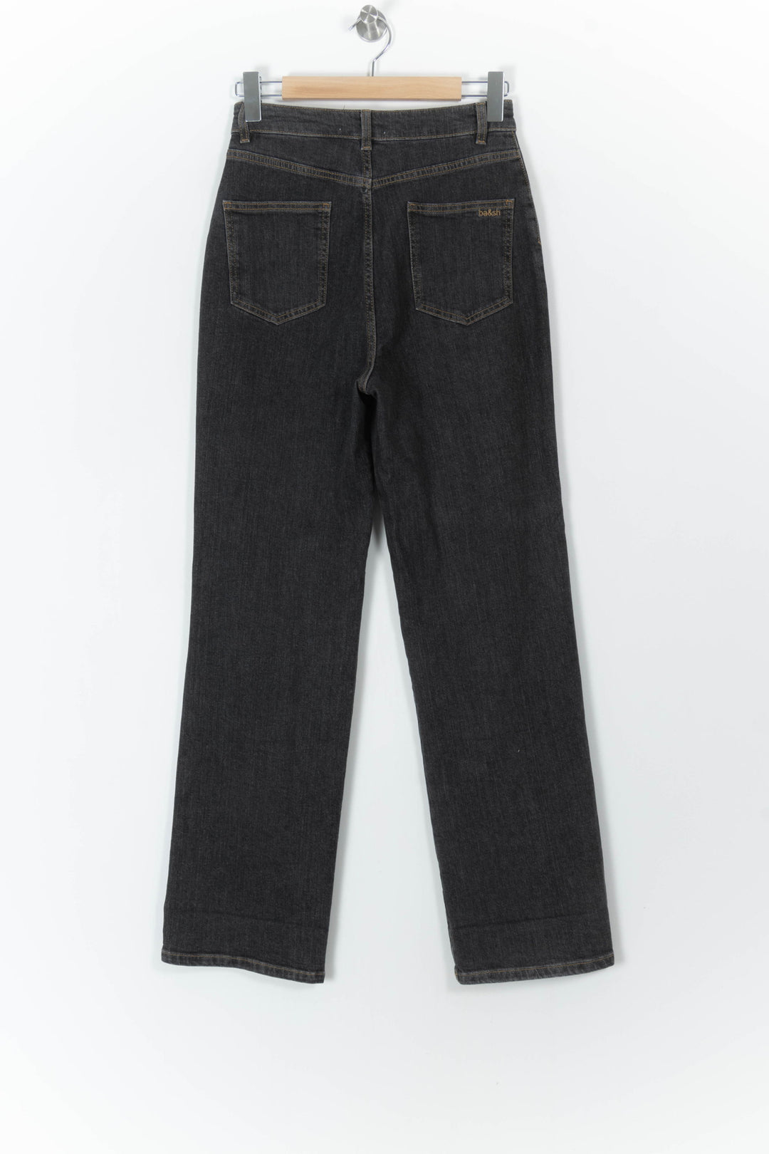 Jean Noir - Taille S/36 de la marque ba&sh | PARAD93348 - Vendu par Paradigme - Image 4