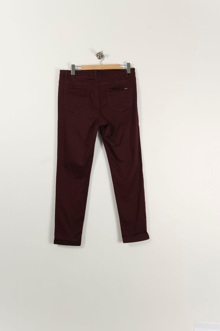 Jean Bordeaux - Taille XXL/44 de la marque Caroll | PARAD93358 - Vendu par Paradigme - Image 4