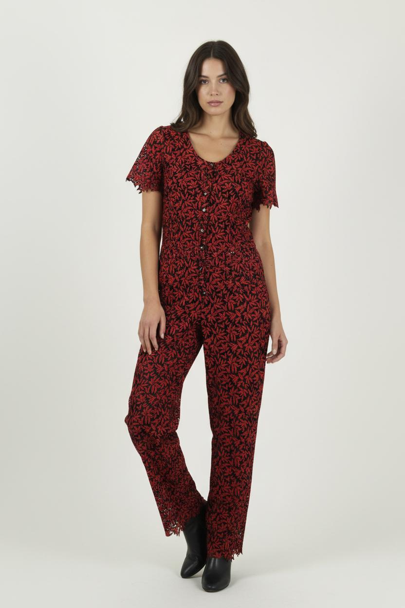 Combinaison Rouge et Noire - Taille S/36 de la marque Heimstone | PARAD93359 - Vendu par Paradigme - Image 1