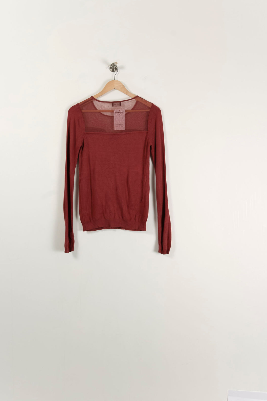Pull Rose - Taille S/36 de la marque Kookai | PARAD93361 - Vendu par Paradigme - Image 4