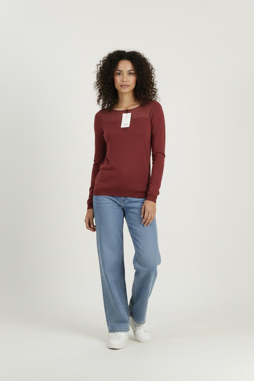 Pull Rose - Taille S/36 de la marque Kookai | PARAD93361 - Vendu par Paradigme - Image 1