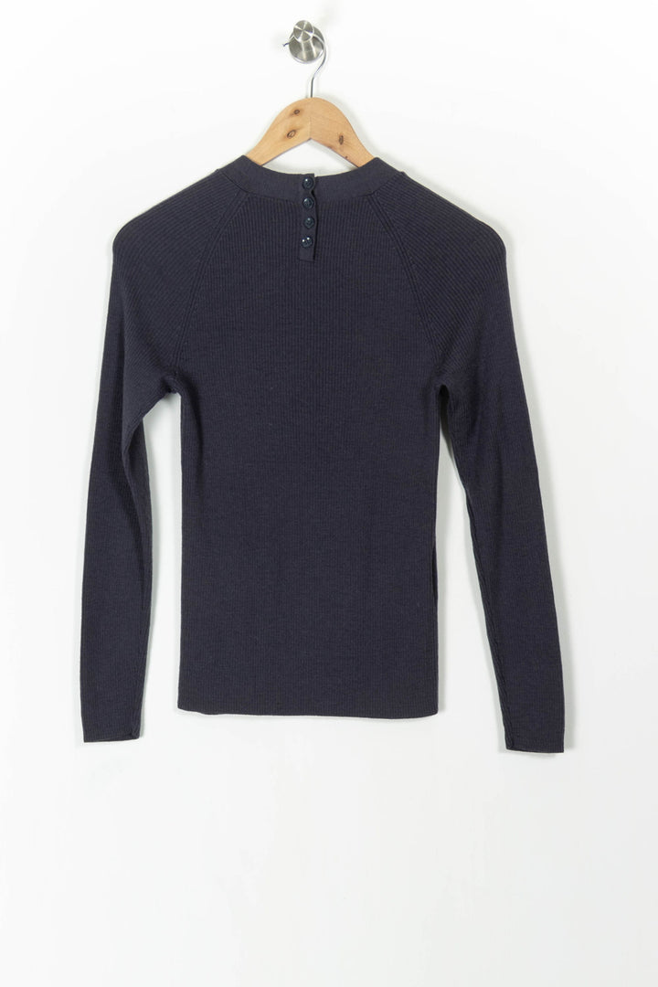 Pull Bleu - Taille XS/34 de la marque Comptoir des Cotonniers | PARAD93368 - Vendu par Paradigme - Image 4