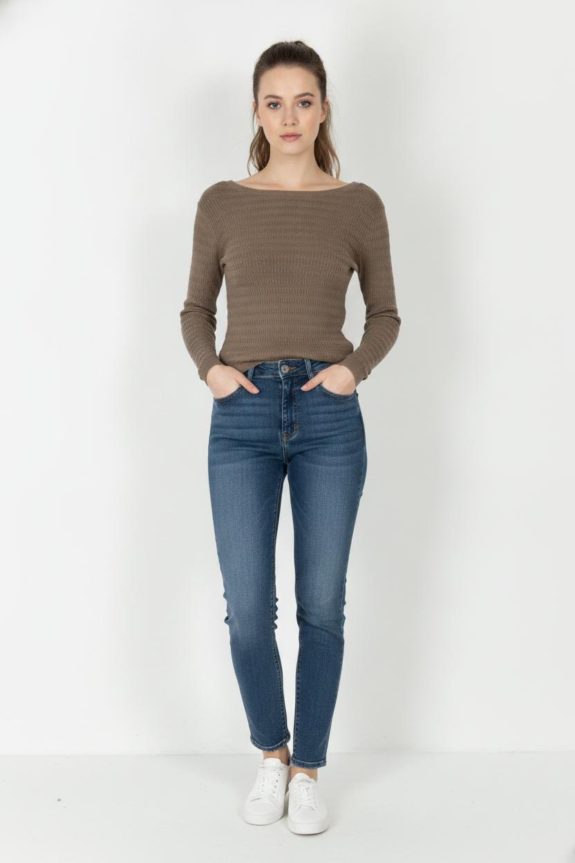Pull Marron - Taille XS/34 de la marque Comptoir des Cotonniers | PARAD93369 - Vendu par Paradigme - Image 1