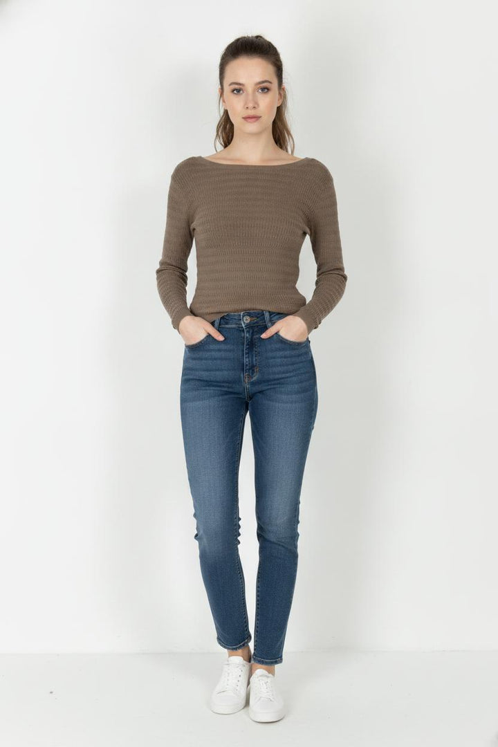 Pull Marron - Taille XS/34 de la marque Comptoir des Cotonniers | PARAD93369 - Vendu par Paradigme - Image 1