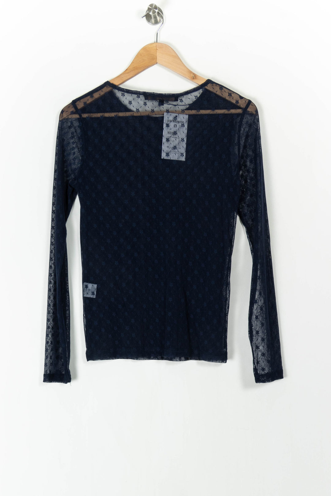 Blouse Bleue - Taille S/36 de la marque La Fée Maraboutée | PARAD93385 - Vendu par Paradigme - Image 4