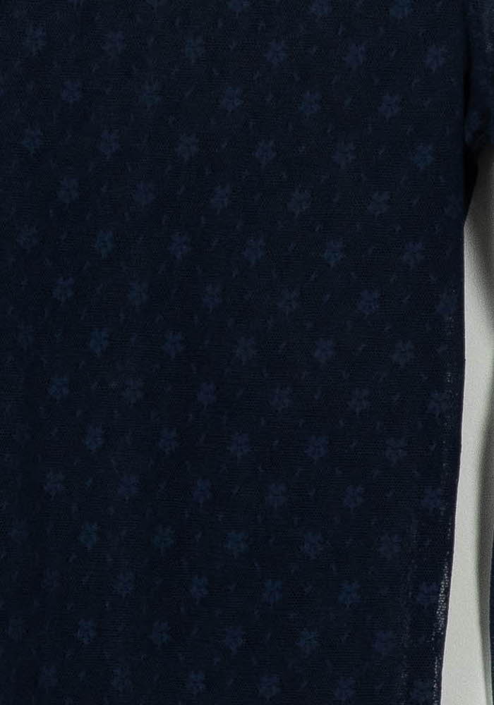 Blouse Bleue - Taille S/36 de la marque La Fée Maraboutée | PARAD93385 - Vendu par Paradigme - Image 3