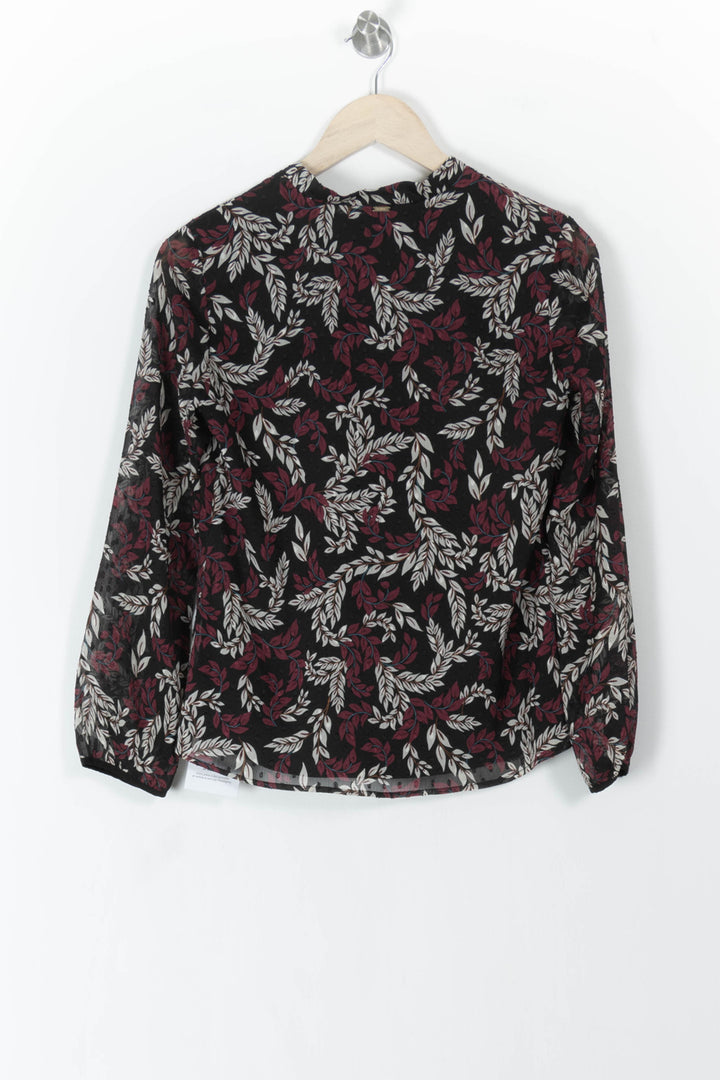 Blouse Noire et Bordeaux - Taille XS/34 de la marque I.Code | PARAD93386 - Vendu par Paradigme - Image 4