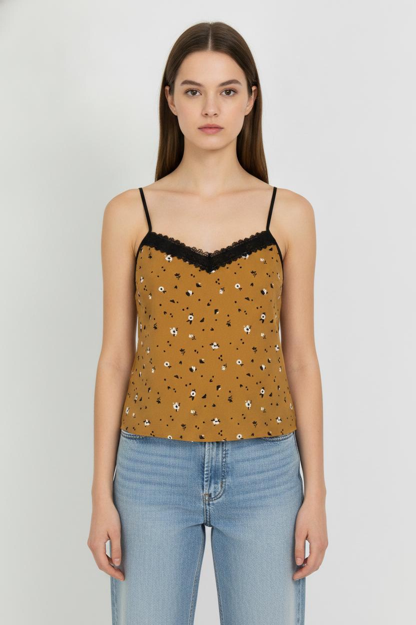 Caraco Marron et Noir - Taille XS/34 de la marque I.Code | PARAD93390 - Vendu par Paradigme - Image 1